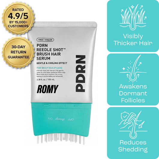 PDRN Reedle Shot Brush Hair Serum