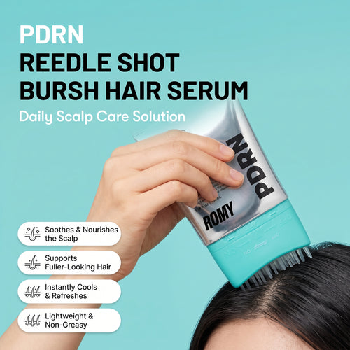 PDRN Reedle Shot Brush Hair Serum