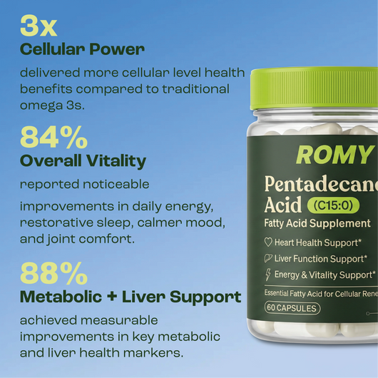 C15:0 Pentadecanoic Fatty Acid
