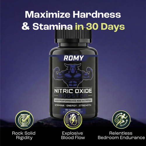 Maximum Hardness & Stamina. The Ultimate Nitric Oxide Booster