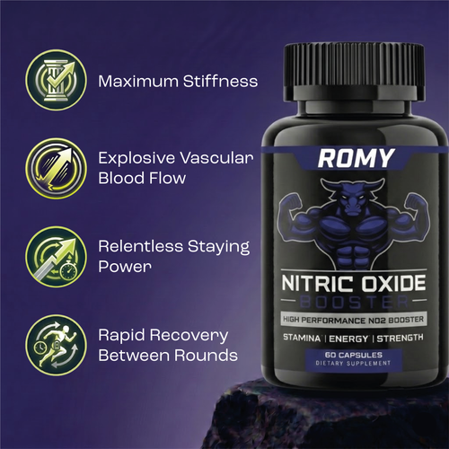 Harder Erections. Maximum Stamina. The Ultimate Nitric Oxide Booster