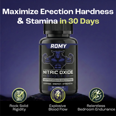 Harder Erections. Maximum Stamina. The Ultimate Nitric Oxide Booster