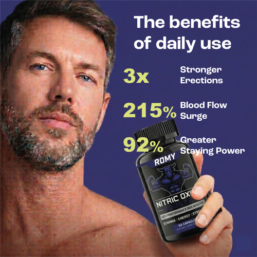 Harder Erections. Maximum Stamina. The Ultimate Nitric Oxide Booster