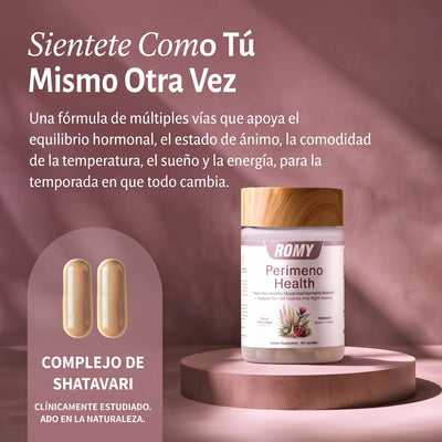 Suplemento para la perimenopausia