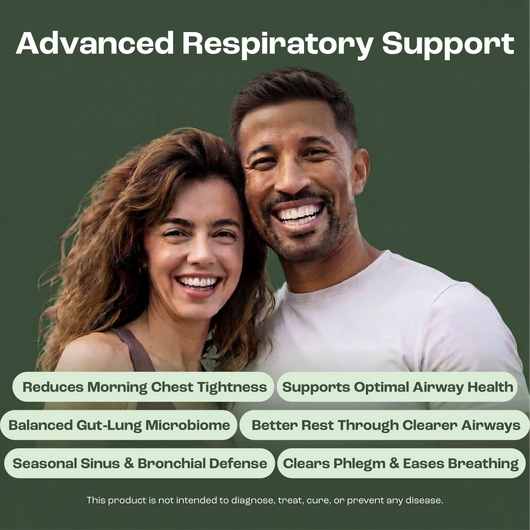 Soporte probiótico para los pulmones