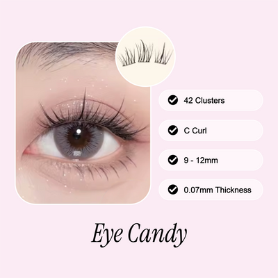 Self-Adhesive Cluster Lashes