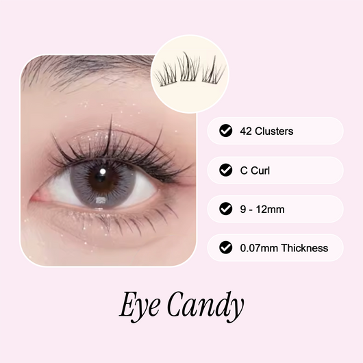 Self-Adhesive Cluster Lashes