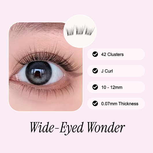 Self-Adhesive Cluster Lashes