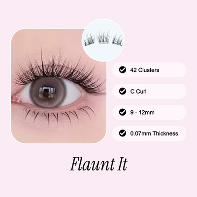 Self-Adhesive Cluster Lashes