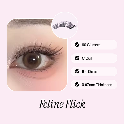 Self-Adhesive Cluster Lashes