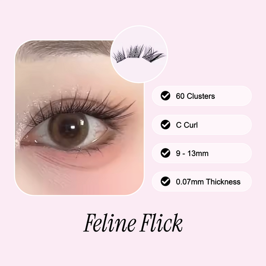 Self-Adhesive Cluster Lashes