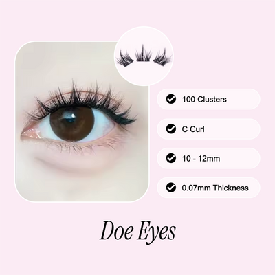 Self-Adhesive Cluster Lashes