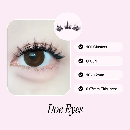 Self-Adhesive Cluster Lashes