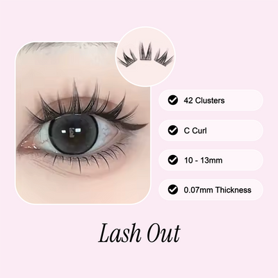 Self-Adhesive Cluster Lashes