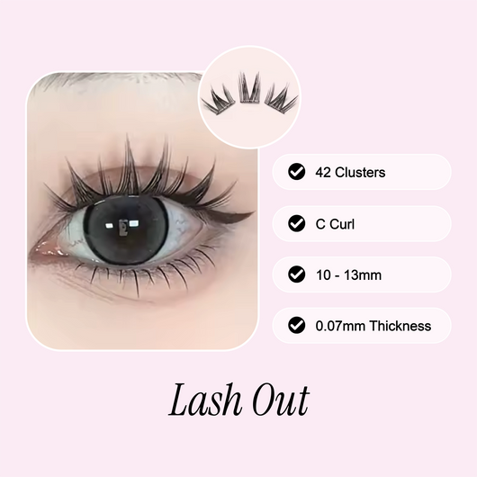 Self-Adhesive Cluster Lashes