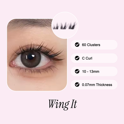 Self-Adhesive Cluster Lashes