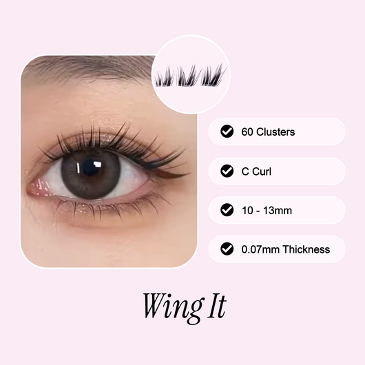 Self-Adhesive Cluster Lashes