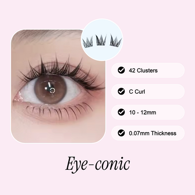 Self-Adhesive Cluster Lashes